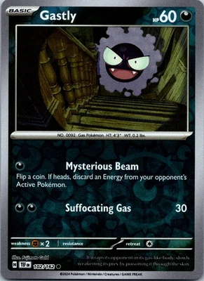 Gastly Reverse Holo Common SV05: Temporal Forces 102/162 NM - Image 1 of 2