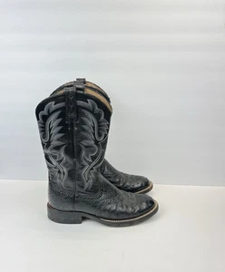 Ariat Stiefel Damen Größe 7B Schwarz Leder Westernstiefel - Bild 1 von 9