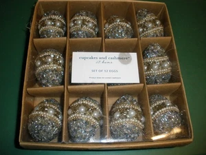 Cupcakes und Kaschmir zu Hause Set mit 12 Eiern 2" Dekor (T82) - Bild 1 von 3