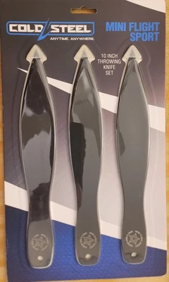 Cold Steel Mini Flight Sport 10" Throwing Knife 3pc Set  80STK10 / 80STKA3Z - Image 1 of 4