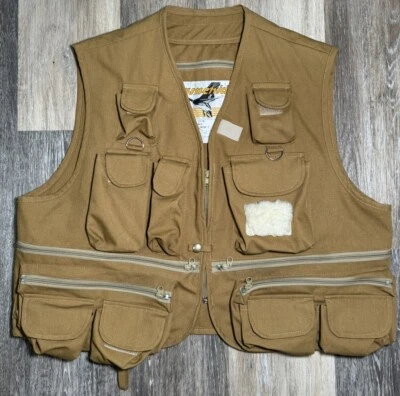 Gamehide Fly Fishing Vest Men's Large Duck Hunting Vest Yellowstone II Vintage  - Image 1 of 4