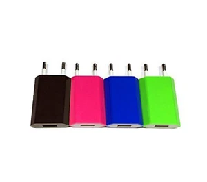 Caricatore Alimentatore USB 4PZ Casa Smartphone Caricabatteria 5V1.5A DW203 BULK - Foto 1 di 6