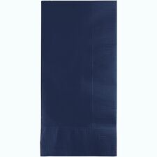 Creative Converting Touch of Color 2-ply 50 Count Paper Dinner Napkins Navy