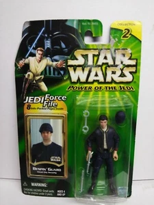 Star Wars Power Of The Jedi Bespin Guard Cloud City Security W/ Jedi Force File - Picture 1 of 7