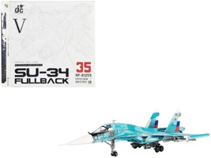 Sukhoi Su-34 Fullback Bomber Aircraft Ukraine War (2022) Russian Air Force 1/72 - Picture 1 of 4