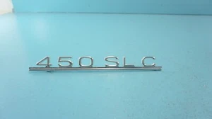 MERCEDES--BENZ  R107  C107  450SLC    , TRUNK  LID   EMBLEM  BADGE  - Bild 1 von 10
