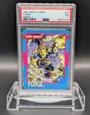 1992 Impel X-Men Series 1 #33 Forge - PSA 7 NM - New Slab! - Image 1 of 2