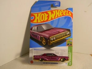 2023 Hot Wheels 246/250 " '64 Lincoln Continenta", Magenta, 5/5 Slammed Series - Picture 1 of 13