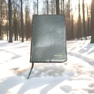 Life Application Study Bible New International Version Leather Green Tabs 1991 - Foto 1 di 7