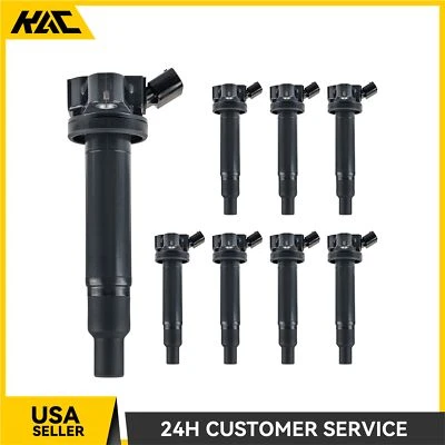 8x Ignition Coils For 2001-2007 Lexus GS430 2001-2006 Lexus LS430 4.3L V8 - Image 1 of 4