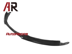 GT Style Carbon Fiber Front Lip For BMW E82 E88 128i 135i Coupe M Sports - Picture 1 of 1