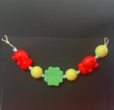 VINTAGE - JOUET ANCIEN HOCHET DE LANDAU POUSSETTE EN PLASTIQUE -  ITALY  1970 - Photo 1/4