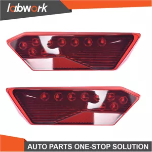Labwork Tail Lights For 2014 Polaris RZR Turbo 1000 XP 900 S Pair Red 2412341 - Picture 1 of 8