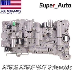 A750E A750F Transmission Valve Body W/ 7 Solenoids For Toyota Tundra Lexus 8850 - Bild 1 von 11