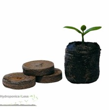 Jiffy 7 Peat Plugs Hydroponics Propagation Pellets 38mm - Quantity's up to 1000