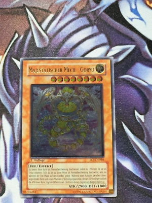 Yugioh Majestätischer Mech - Goryu EOJ-DE016 Ultimate Rare 1.Auflage - Bild 1 von 2