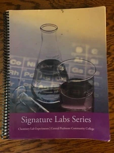 Signature Labs Series Chemistry Lab, Central Piedmont Community College CHEM131A - Picture 1 of 10