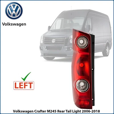 Rear Tail Stop Light Lamp Left Side for Volkswagen Crafter M245 2006-2018 UK - Image 1 of 4