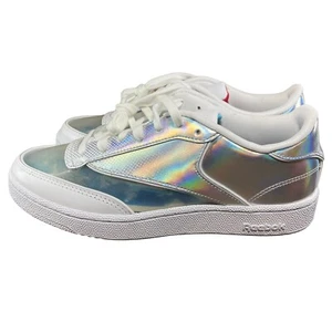 Reebok Men's Club C 85 x WW84 Collectables | White/Silver Metallic | Size 8 - Picture 1 of 12