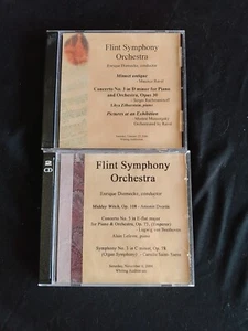 FLINT SYMPHONY ORCHESTRA 11/6/2004 +2/25/2006 4 CD SET Restored - Foto 1 di 2