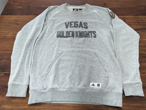 Vegas Golden Knights Sweater NHL Hockey Pullover Men's Large with front pocket Cover