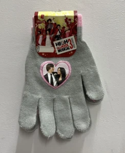 Disney High School Musical 1 pair magic gray gloves one size fits all 4 to 16 - Picture 1 of 4
