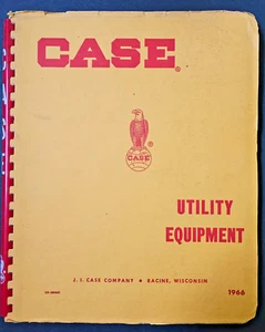 1966 Case Utility Line Tractors and Equipment Original Dealer Sales Catalog - Picture 1 of 17