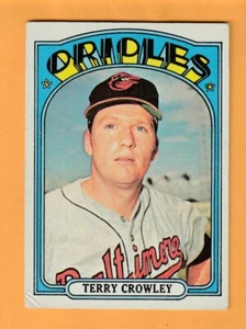 Terry Crowley Baltimore Orioles 1972 Topps #628 Staten Island New York - Picture 1 of 2