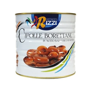 Sottaceti Rizzi Borettane Onions in Balsamic Vinegar Tin - 2.5kg - Picture 1 of 1