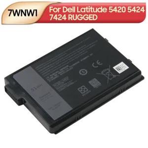 Original Replacement Battery 7WNW1 For Dell Latitude 5420 5424 7424 RUGGED - Picture 1 of 4