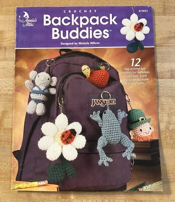 Annie’s Attic Crochet Backpack Buddies #872853 - Image 1 of 2