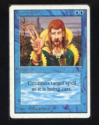 MTG Magic the Gathering | Unlimited - COUNTERSPELL | free combined shipping - Image 1 of 2