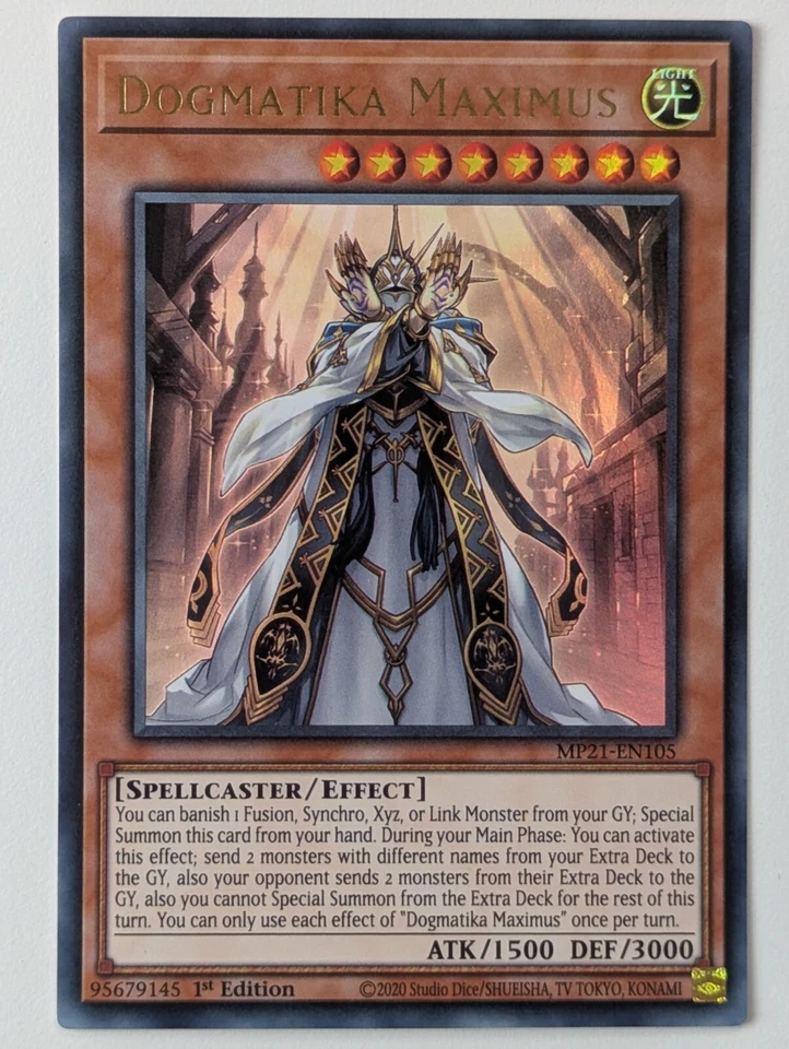 Dogmatika Maximus MP21-EN105 Ultra Rare EN NM YUGIOH - Bild 1 von 1
