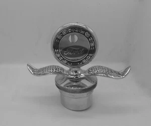 Customized Vintage Classic For Chevy Radiator Monometer Brass Metal Wing mascot - Bild 1 von 6