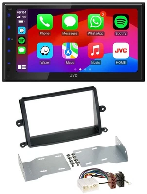JVC Bluetooth 2DIN MP3 DAB USB Autoradio für Mitsubishi L200 (06-15) - Bild 1 von 4