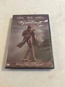 WYATT EARP DVD, 1994 KEVIN COSTNER/DENNIS QUAID/GENE HACKMAN NEW FACTORY SEALED - Picture 1 of 2
