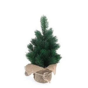 Artificial Green Pine Tree Tabletop Christmas Tree Decoration 12 Inch TR2441 New - Picture 1 of 2