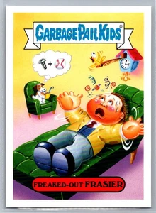 2016 Topps Garbage Pail Kids Prime Slime Trashy TV #2a Freaked-out Frasier - Imagen 1 de 2