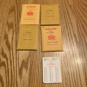 Juego de tarjetas del equipo de la temporada 1991 de la MLB de béisbol de la APBA SOLAMENTE.  Lote de 4 juegos de equipo.  VINTAGE - Imagen 1 de 5