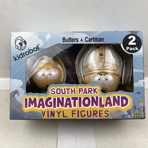 South Park Imaginationland Vinyl Figuren Butters + Pope Cartman Kidrobot - Bild 1 von 6