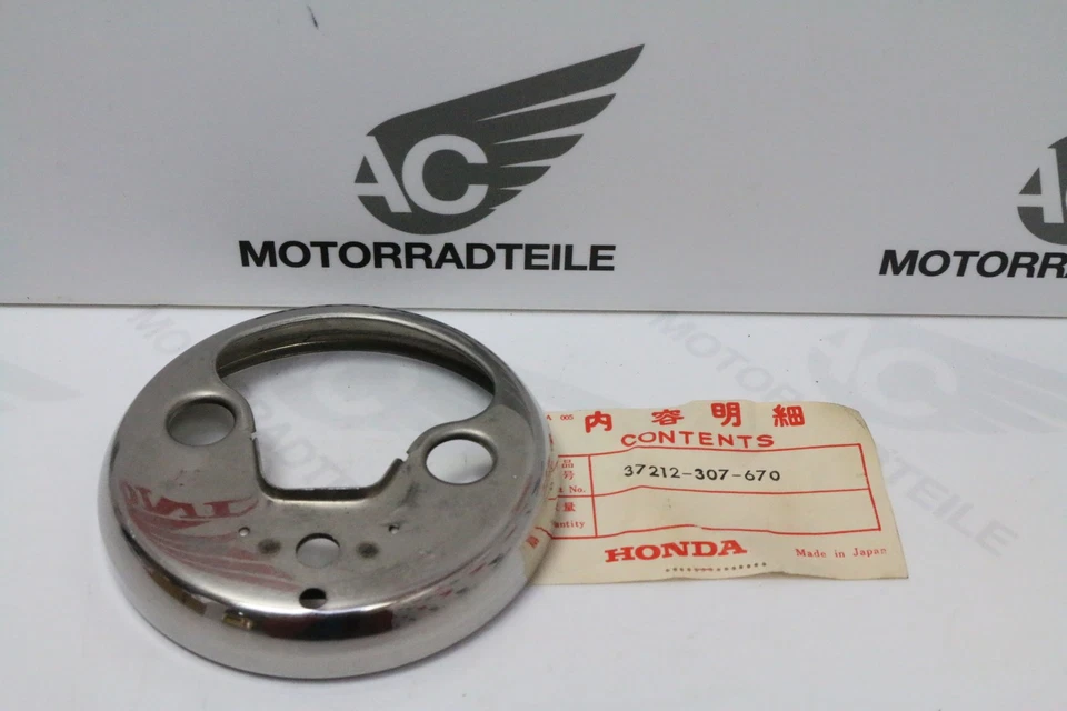 Honda CB125 175 250 350 450K C CL.SL 175 250 350 450 Chrombecher DZM Rechts - Bild 1 von 1