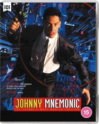 Johnny Mnemonic Blu-ray (2022) Keanu Reeves, Longo (DIR) cert 15 Amazing Value - Image 1 of 2