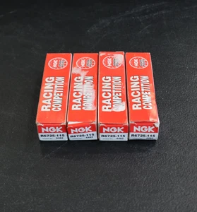 NGK 4482 R6725-115 Racing Spark Plugs Rotary Engines - 4-Pc - Bild 1 von 2