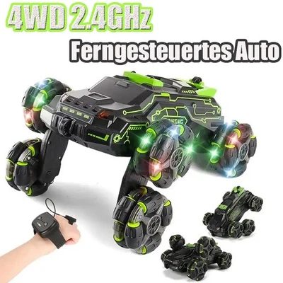 RC Stunt Auto Ferngesteuertes Auto mit Handsteuerung 4WD Kinder Spielzeugauto - Bild 1 von 4