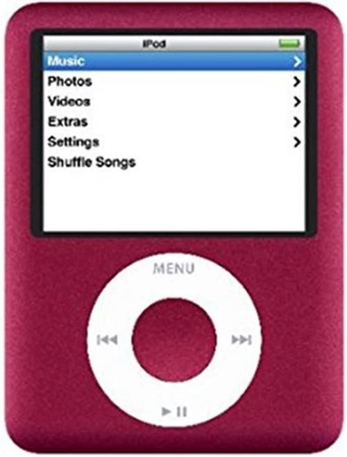 Apple iPod Nano Video 3rd Generation Gen 8GB Red - MP3 MP4 Music Player Bundle - Image 1 of 1