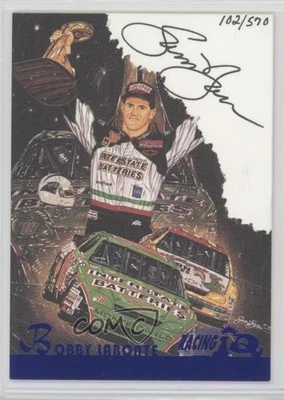 1997 Score Board Racing IQ Remarques by Sam Bass /570 Bobby Labonte Auto HOF - Image 1 of 2