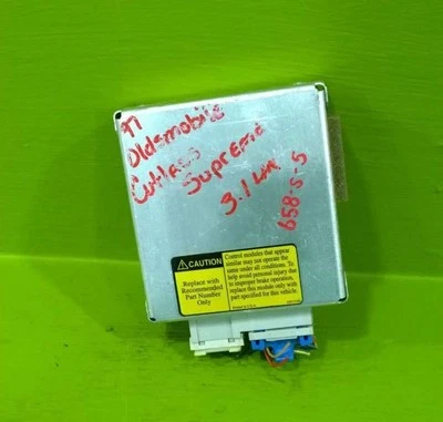 97 OLDSMOBILE CUTLASS SUPREME 3.1L ANTI LOCK BRAKE MODULE OEM 658-5  - Image 1 of 4