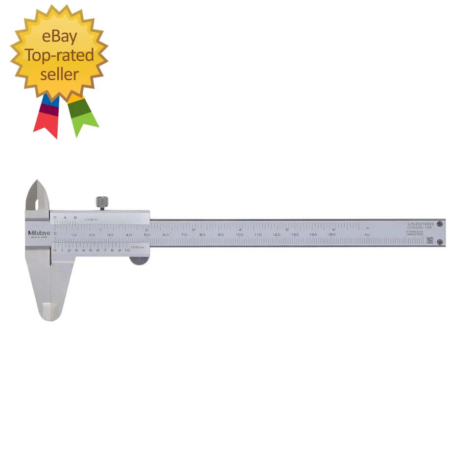 Mitutoyo 530-101 Vernier Calipers Stainless Steel for Inside Outside Depth a