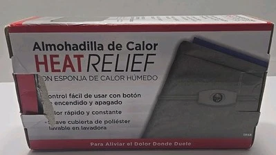 Almohadilla térmica de alivio de calor con esponja de calor de niebla. Este artículo está usado.   T Foto 1 de 4