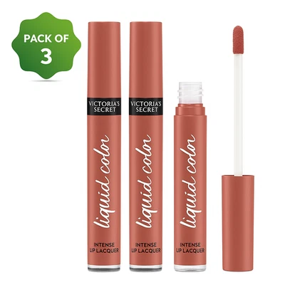 Victoria’s Secret Beauty Liquid Color Intense Lip Lacquer – Femme – 3 Pack - Image 1 of 3